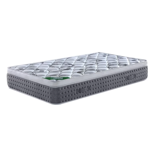 Στρωμα Pocket Spring + Ανώστρωμα Μονής Όψης Roll Pack (5) 90x200x31cm