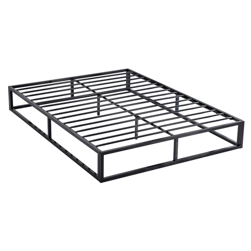 Υποστρωμα Μέταλλο Βαφή Μαύρο, Με Μεταλλικές Τάβλες 200x90x24 (Στρώμα 90x200)cm