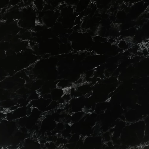 Hpl (High Pressure Laminated) Επιφάνεια Τραπεζιού Απόχρωση Black Marble, Uv 70x70cm/12mm