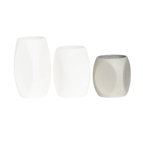 Vase-4 Βάζο Cement, Απόχρωση Beige Φ33X40Cm Φ33x40cm