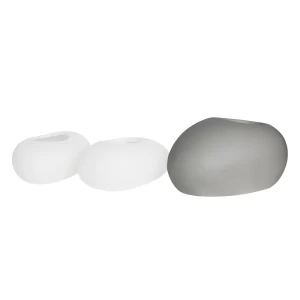 Flower Pot-Rock 56X43X29Cm, Cement Απόχρωση White 56x43x29cm