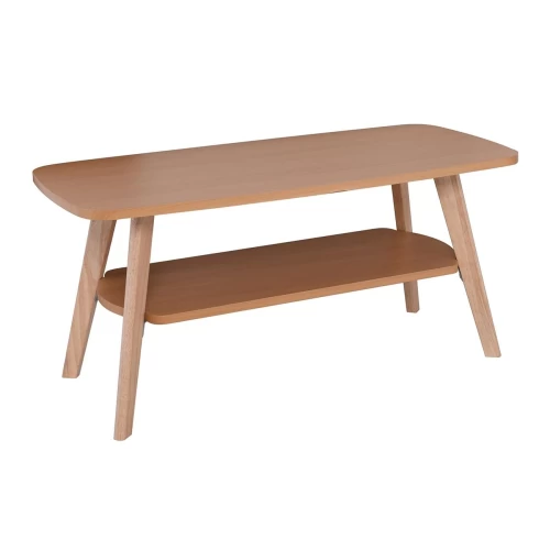 Fini Τραπεζάκι Σαλονιού Καθιστικού, Απόχρωση Φυσικό 100x48x45cm
