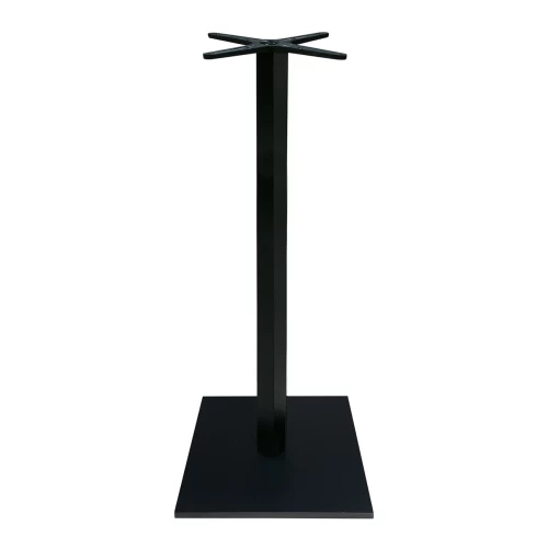 Prato-W Βάση Τραπεζιού Bar 45X45Cm H.93Cm Μέταλλο Βαφή Μαύρο Με Ρεγουλατόρο / 12,50Kg 45x45 H.93cm