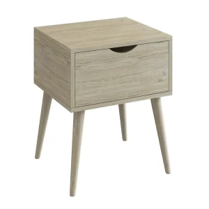 Alida Κομοδίνο Απόχρωση Sonoma 40x36x50cm