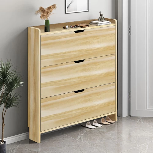 Παπουτσοθήκη Mdf - Melamine Απόχρωση Sonoma 80x17x115cm