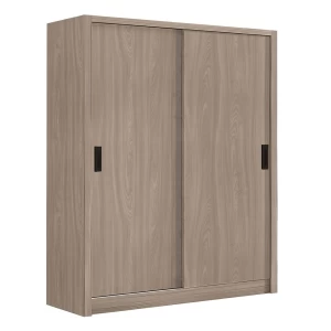 Vanity Ντουλάπα Δίφυλλη - Συρόμενη, Απόχρωση Sonoma Oak 160x60x200cm