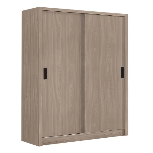 Vanity Ντουλάπα Δίφυλλη - Συρόμενη, Απόχρωση Sonoma Oak 160x60x200cm