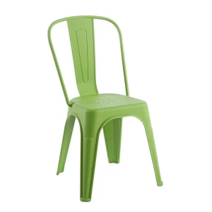 Relix Pp Καρέκλα Στοιβαζόμενη, Pp Απόχρωση Lime 47x47x86cm