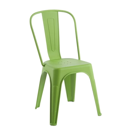 Relix Pp Καρέκλα Στοιβαζόμενη, Pp Απόχρωση Lime 47x47x86cm