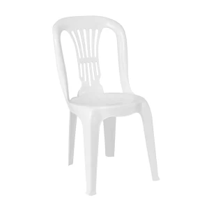 Wien Καρέκλα Στοιβαζόμενη, Ρρ Άσπρο 43x52x87cm