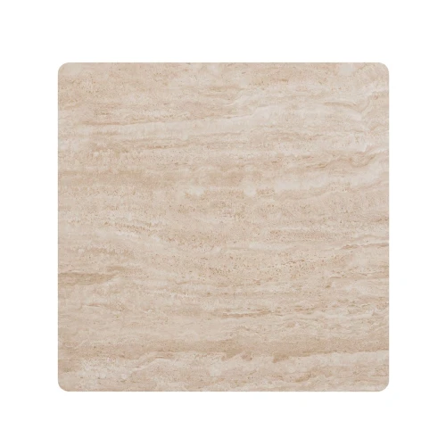 Επιφάνεια Μάρμαρο Sintered Stone, Απόχρωση Travertine Marble (Mdf Για Στήριξη Βάσης) 70x70cm/11mm
