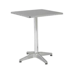 Palma Τραπέζι Τετράγωνο Αλουμινίου 60x60 H.70cm