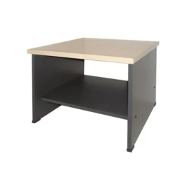 Τραπεζάκι Επισκέπτη Απόχρωση Dark Grey - Beech 60x60x45cm
