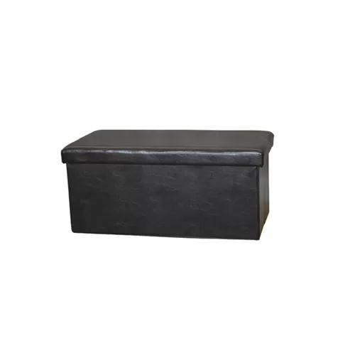 Orion Αποθ/κό Σκαμπώ Pu Σκ.καφέ 80X38X38Cm