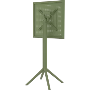SKY OLIVE GREEN BAR 60Χ60Χ108εκ.ΠΤΥΣ/ΝΟ ΤΡΑΠ. ΠΟΛ/ΝΙΟΥ