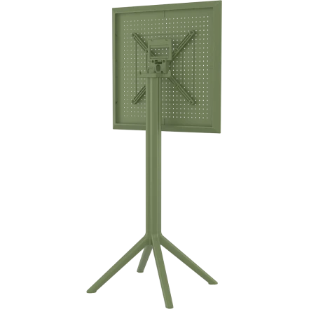 SKY OLIVE GREEN BAR 60Χ60Χ108εκ.ΠΤΥΣ/ΝΟ ΤΡΑΠ. ΠΟΛ/ΝΙΟΥ