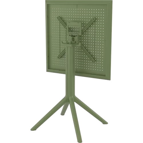 SKY OLIVE GREEN 60Χ60X74εκ. ΤΡΑΠΕΖΙ ΠΤΥΣ/ΝΟ ΠΟΛ/ΝΙΟΥ