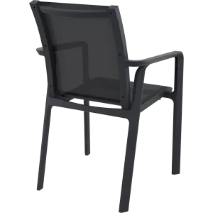 PACIFIC ΠΟΛΥΘΡΟΝΑ BLACK/BLACK ΠΟΛ/ΝΙΟΥ 57X62X90εκ.