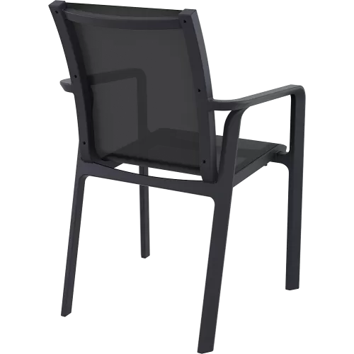 PACIFIC ΠΟΛΥΘΡΟΝΑ BLACK/BLACK ΠΟΛ/ΝΙΟΥ 57X62X90εκ.
