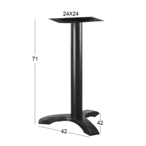 ASTOR 3ΝΥΧΗ 42Χ42Χ71εκ.(Π/Ρ)ΒΑΣΗ ΜΑΝΤΕΜΙ ΜΕ ΡΕΓ/ΡΟΥΣ ΜΑΥΡΗ