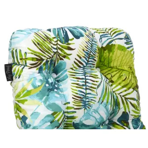 Μαξιλάρι κάθισμα με πλάτη με κουμπιά -  Bali |Ύφασμα Κρετόν 50 x 100 εκ