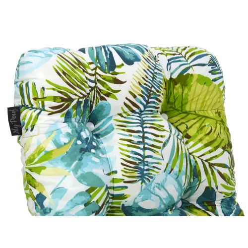 Μαξιλάρι κάθισμα με πλάτη με κουμπιά -  Bali |Ύφασμα Κρετόν 50 x 100 εκ