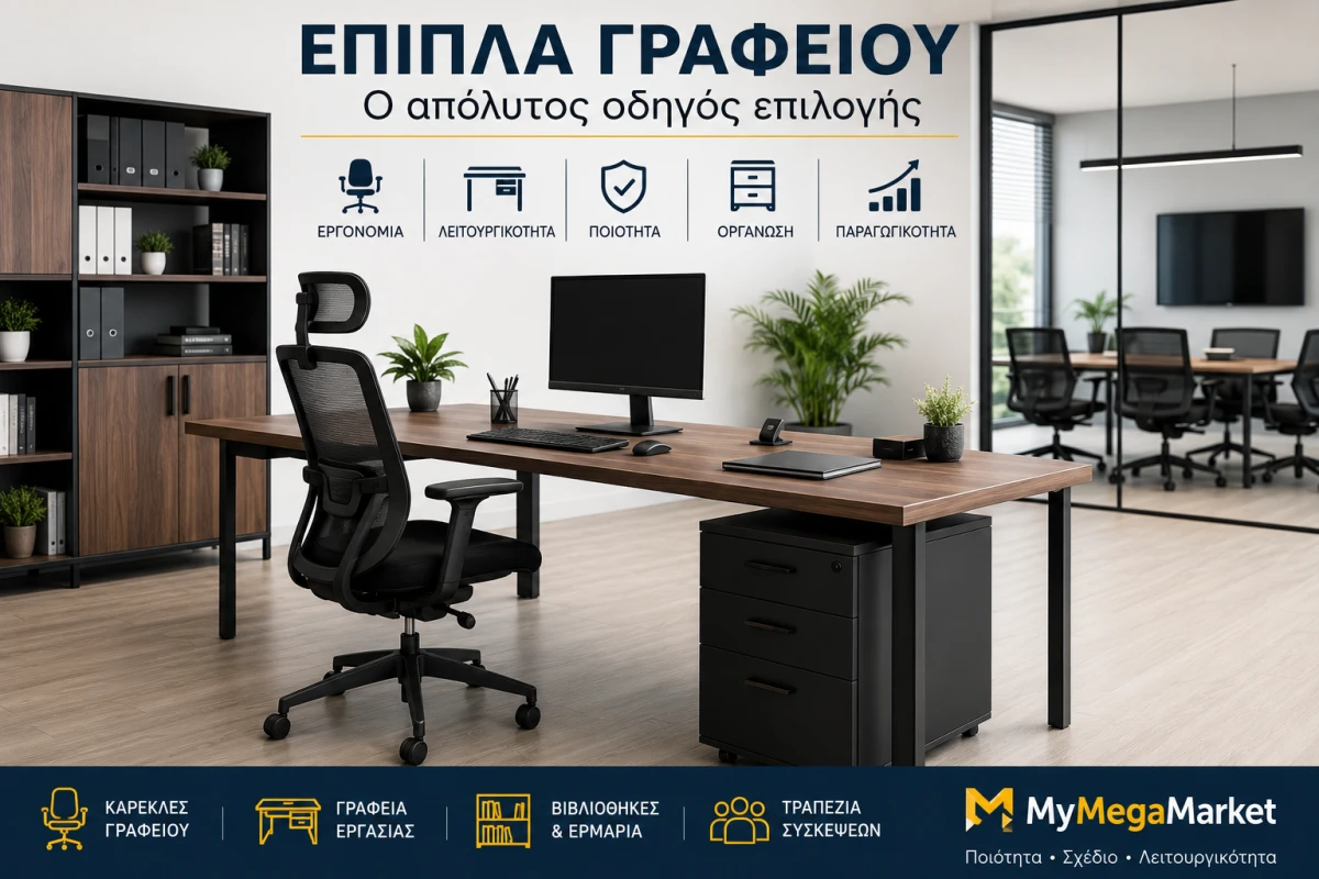 Έπιπλα Γραφείου: Ο Απόλυτος Οδηγός Αγοράς