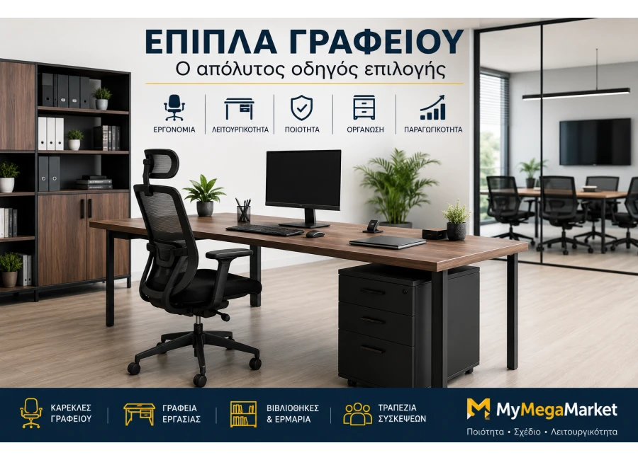 Έπιπλα Γραφείου: Ο Απόλυτος Οδηγός Αγοράς