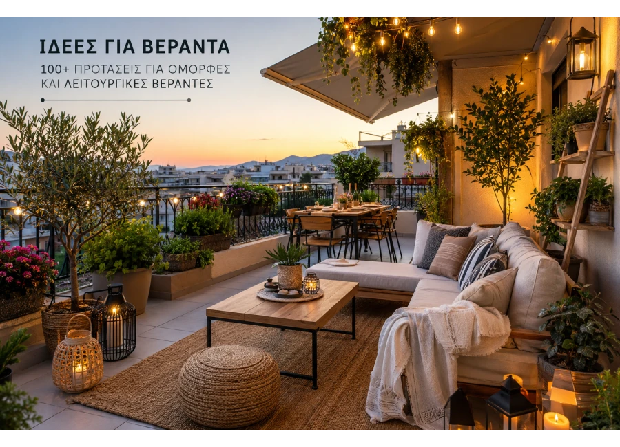 Ιδέες για Βεράντα: 100+ Προτάσεις Διακόσμησης & Διαμόρφωσης