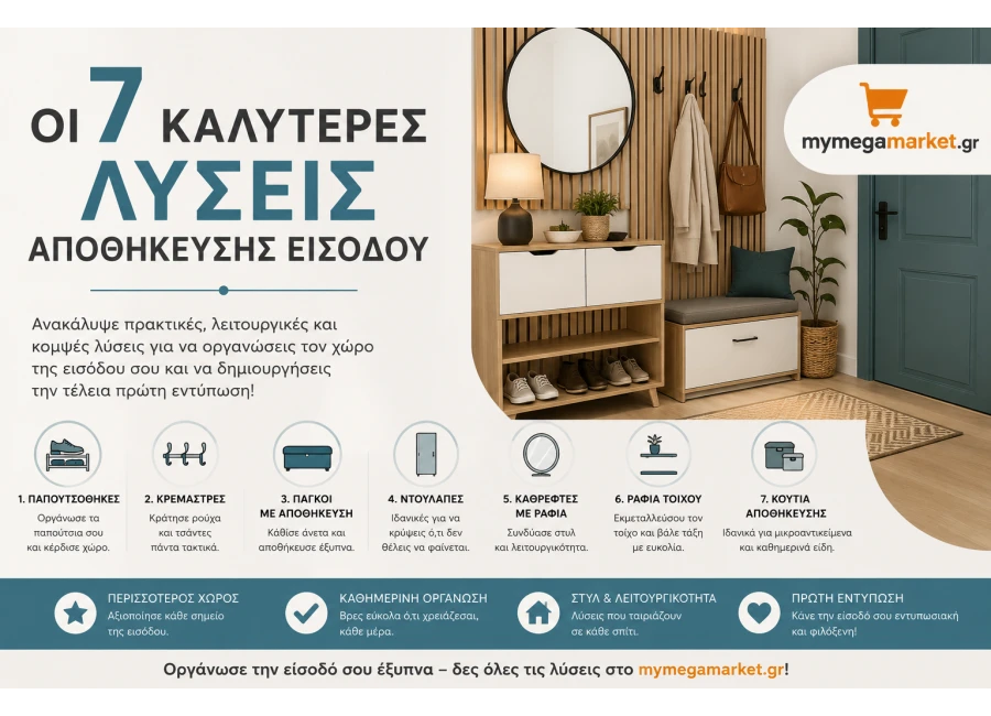 Οι 7 καλύτερες λύσεις αποθήκευσης εισόδου