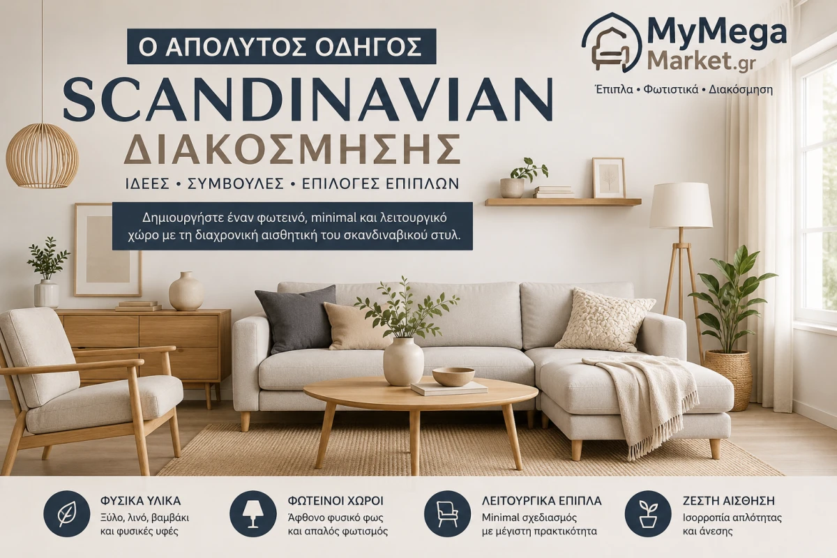 Scandinavian Διακόσμηση | Ο Απόλυτος Οδηγός για Σκανδιναβικό Στυλ